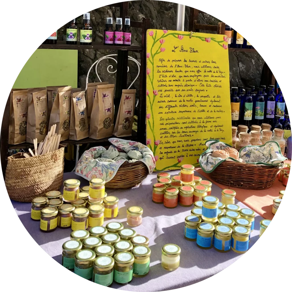 Vente au marché